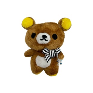 Internet Celebrity Little Red Book Cute MengMeng Bear Plush Pendant Lightweight Bear Plush Doll Cartoon Floral Ornaments