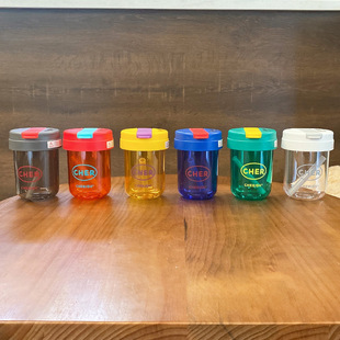 Factory Direct supply Net red high color value with straw cup men and women Summer ins style student heat-resistant plastic portable water Cup