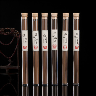 Sandalwood incense incense Goose pear tent incense two Su antique drop true 10/20G line incense ambergris Cork transparent tube
