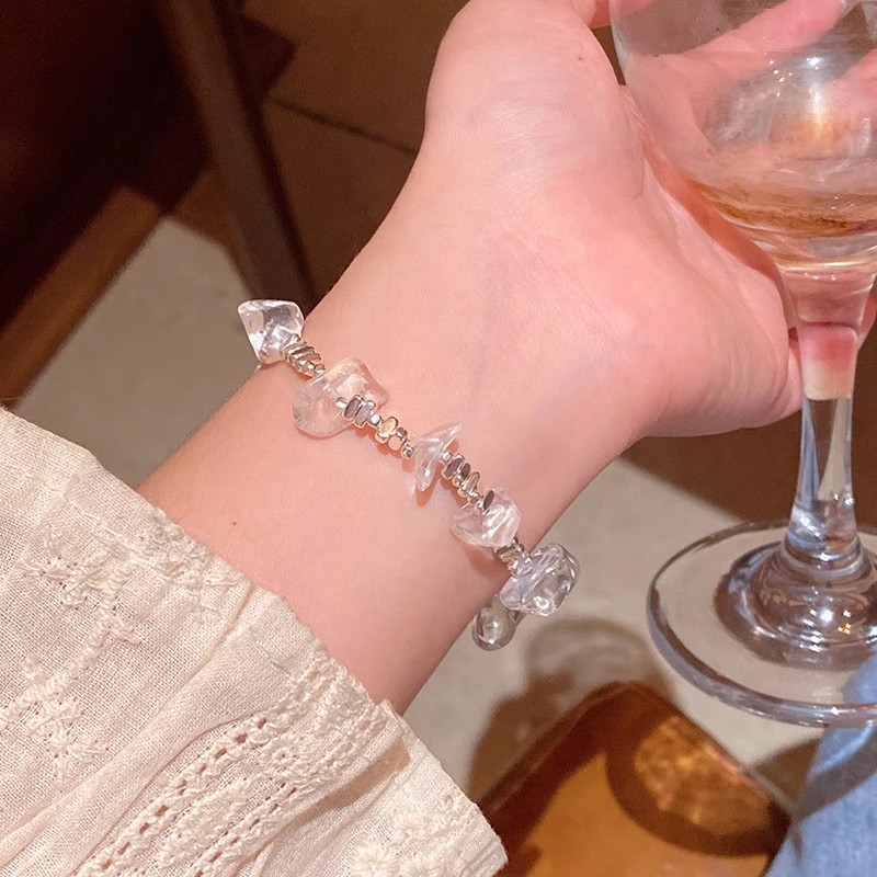 Niche Exquisite Bracelets, Bright Galaxy Bracelets, Silver Full Diamond Retro Design, Classy Accessible Luxury Bracelets, Versatile and Trendy
