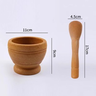 Practical Manual Garlic Press Garlic Mashed Medicine Pot Creative Grinding Powder Ladle Household Pepper Seasoning Garlic Mashing