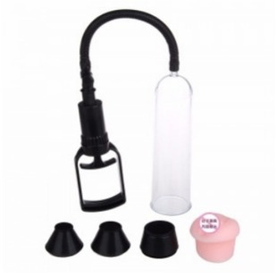 Small vacuum air pump penis trainer men's negative pressure ball booster adult sex products Foreign trade supply