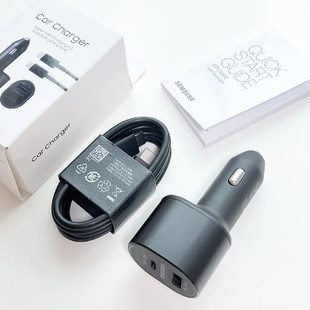 For Samsung 45W original car charger S21 S22u NOTE10 20 zflip3 line type-c
