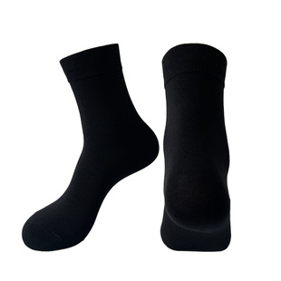 Men's tight saigao Luo spinning combed cotton socks solid color high-end boutique socks