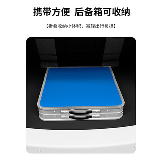 Simple Dining Table and Chair Outdoor Folding Table Stall Table Household Blow Molding Folding Table Night Market Plastic Portable Long Table