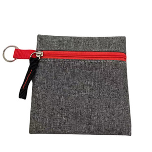 Customized Portable Coin Purse Oxford Cloth Keychain Coin Mini Bag Bus Card Bag Storage Bag Factory Wholesale