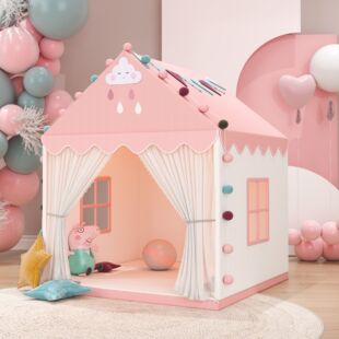 Children's tent indoor Toy Game House boys and girls play house princess castle baby split bed small house New