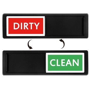Dishwasher stickers Cross-border Cleaning Status Indication Sticking Clean Dirty Cleaning Logo Dishwasher