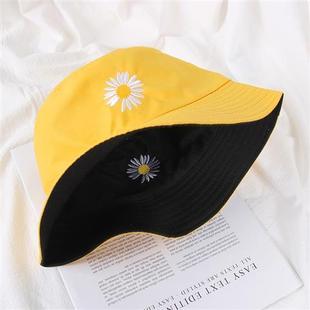 Double-sided Hat Men's and Women's Korean-style Fashionable Student Fisherman Hat Women's Summer Fashionable All-match Street Double-sided Japanese Basin Hat Men's Hip-hop