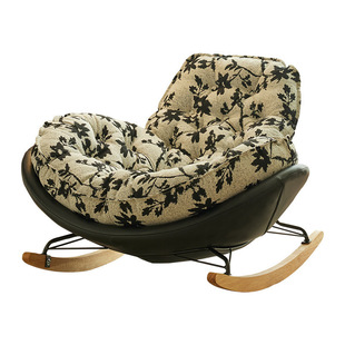 Penguin Chair Lazy Rocking Chair Adult's Recliner Sleeping Chair Balcony Leisure Light Luxury Sofa Chair Living Room Single Honeycomb Chair