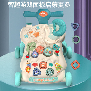 Baby toddler Walker anti-O-leg anti-rollover 0-18 months baby toy with music learner walking cart