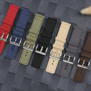 Применимо для Huawei GT4 Samsung Watch4 тканый холст быстрого демонтажа смарт-часы ремешок 20/22mm оптом