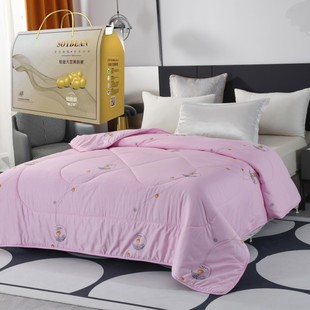 Soybean Fiber Quilt Core Winter Quilt Thickened Winter Warm Household Spring and Autumn Quilt Single Double Student Dormitory