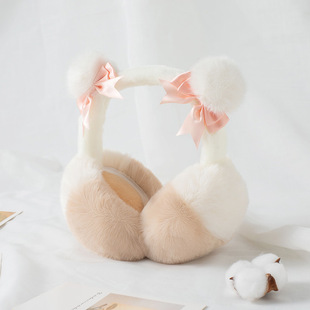 2023 new winter warm earmuffs women's cute ears plush earmuffs earmuffs winter fashion earmuffs cold-proof