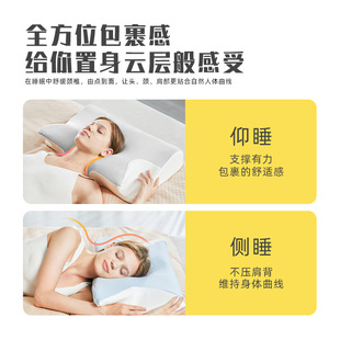 Pillow Island new memory pillow slow rebound neck protection memory foam space material cervical pillow memory pillow factory wholesale
