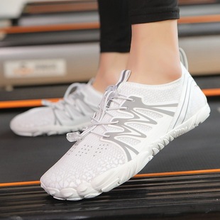 Outdoor New Five-Finger Tracing Shoes Non-Slip Wading Beach Shoes Diving Shoes Swimming Fitness Riding Mountaineering Shoes for Couple