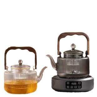 Borosilicate glass teapot high temperature resistant glass cooking dual-use Beam Pot Electric ceramic stove available teapot tea maker