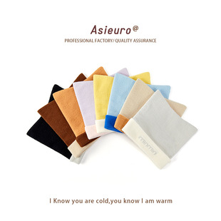 Hat women's autumn and winter imitation mink wool knitted hat warm wool hat cross-border wool hat Korean version of all-match wholesale custom