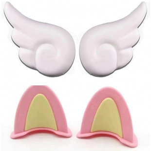 Electric car motorcycle wing decoration personality high color value car stickers helmet cute small accessories source factory a wholesale