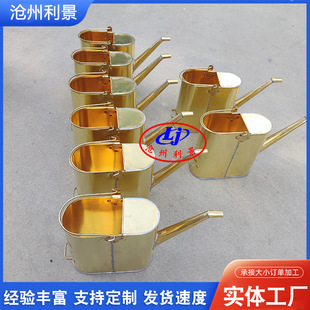 Explosion-Proof Oil Barrel, Copper Barrel, Cone Barrel, Straight Barrel, Explosion-Proof Dustpan Hopper, Long Mouth Oil Pot, Gas Station, Chemical Plant Custom Scoop