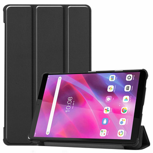 Подходит для Lenovo Tab M8 (3-го поколения), плоский кожаный чехол с тройным складыванием