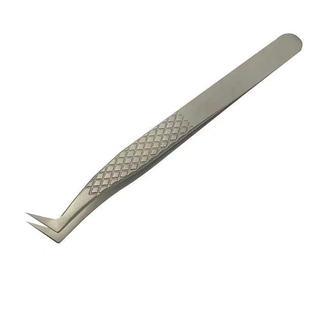 False Eyelash Grafting Tweezers Cross-striate 7-character Tweezers Eyelash Beauty Tool