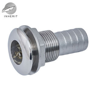 Half Wire Outlet Stainless Steel 316 Stainless Steel Half Teeth Ventilation Pipe with Horse Teeth Double Thread Drain Bolt
