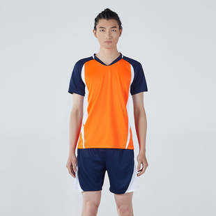 [FeelTime factory shop] wholesale quick-drying breathable Men's and women's short-sleeved suit Training Competition air volleyball suit
