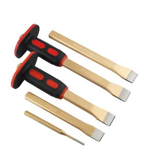 Chisel Hand-made Flat Chisel Tip Chisel Iron Split Stone Tool Steel Chisel Cement Iron Groove Chisel Round Hole Chisel Flat Shovel