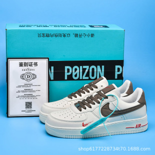 Air Force One Men's Shoes Low-top Women's genuine goods Shoes Summer Aj Putian Shoes High-end Pure Original high quality