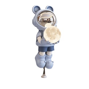 Creative Astronaut Light Luxury Bluetooth Audio Living Room Floor Large Ornaments Bedroom Sofa Home Accessories Housewarming Gifts