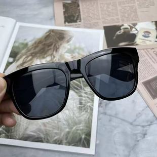 New cross-border 2140 sunglasses fashion retro sunscreen large frame sunglasses men's advanced sense printable LOGO glasses