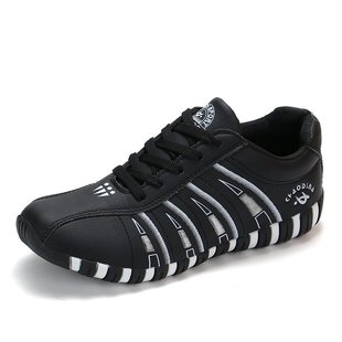 Single shoes women's large size 2021 autumn new casual lace-up casual flat sneakers running shoes spot wholesale