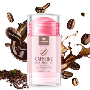 Cross-border Caffeine Neck Cream Stick Whitening Neck Stripe Fine Stripe Lightening Tightening Neck Stripe Beauty Neck Cream Moisturizing