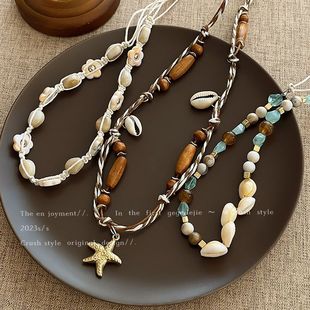 Vintage Bohemian Ethnic Style Woven Hair Band Women's dress Tight Waist Mesh Yarn Waist Chain Hair Accessories Hair Band Accessories