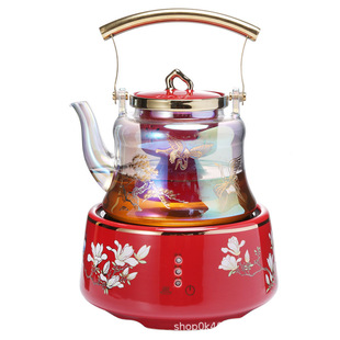 Teapot Bead Pot Touch Ceramic Electric Ceramic Stove Tea Maker Glass Kettle Heat Resistant High Temperature Resistant Teapot
