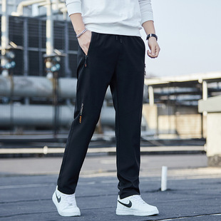 Men's Outdoor Quick-drying Windproof Men's Sports Casual Pants Men's Straight Pants Hiking Climbing Men's Crock Pants