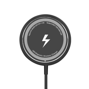 Беспроводная зарядка magsafe15W, быстрая зарядка с кабелем 1,5 м, интерфейс A+C, мини-магнитное беспроводное зарядное устройство «два в одном»