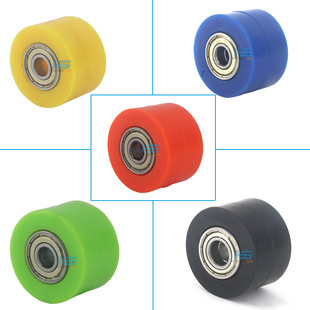 Off-road motorcycle modified chain guide sprocket chain expansion wheel tension wheel sprocket thickened Anti-pulley sliding wheel