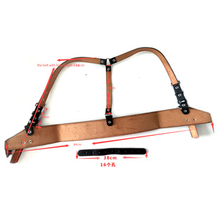 Harness Cross-border Shirt Waist Seal Street Dance Performance Outer Punk Vest plus size Strap Belt