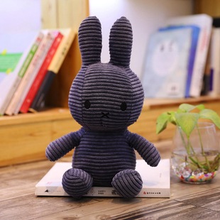 Cute Bunny Doll Plush Toy White Rabbit Bunny Rag Doll Birthday Gift for Girls
