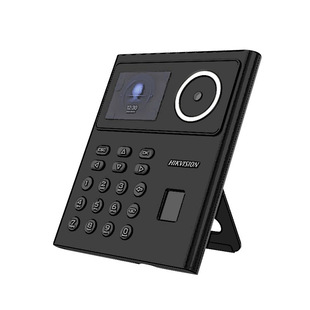 Hikvision Face Fingerprint Attendance Machine Face Recognition Brush Face Sign-in Remote WiFi Cloud Attendance Card Machine