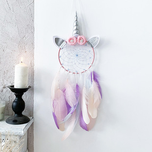 Cross-border Unicorn Indian Dream Catcher Wind Bell Hanging Home Entrance Factory Decorations