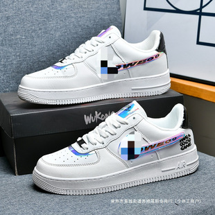Putian Genuine Aj Men's Shoes Air Force One Dunk Low-Top Student Sneakers Heightening Couple White Shoes Af1 Women