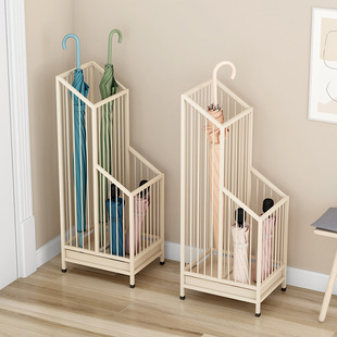 Large-Capacity Umbrella Storage Rack, Household Door Umbrella Bucket, Commercial Umbrella Storage Device, Household Raincoat Umbrella Rack Storage Rack