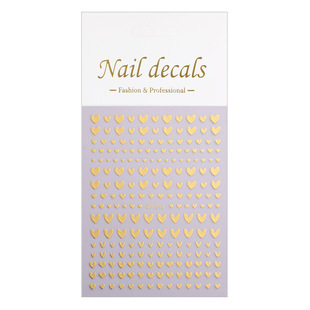 Internet Celebrant Small Love Nail Art Sticker Flat Adhesive Simple All-match Size Love Nail Sticker Jewelry DH