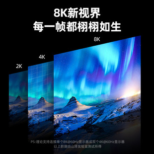 Yamazawa USB full-function typec data cable dual-head male-to-male 8K projection screen dual-head USB-C40G high-speed transmission