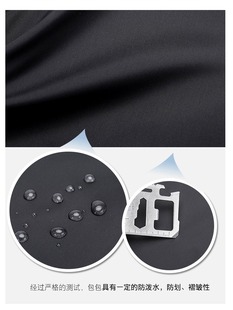 Business Men's Briefcase Multi-layer Casual Waterproof Computer Bag Nylon Simple Large Capacity Men's Bag Portable Light Luxury