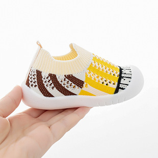 Baby Toddler Shoes Soft Sole Non-slip Baby Socks Shoes Indoor Walking Newborn Boys and Girls Spring and Autumn Anti-drop Shoes and Socks