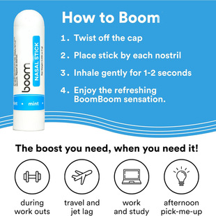 Cross-border exclusive BoomBoom Nasal Stick to enhance breathing to provide a fresh and cool feeling